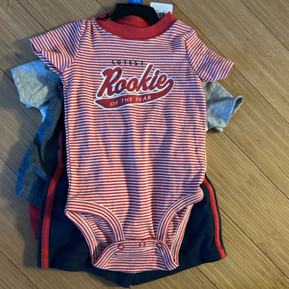 Carter’s shirt and shorts set